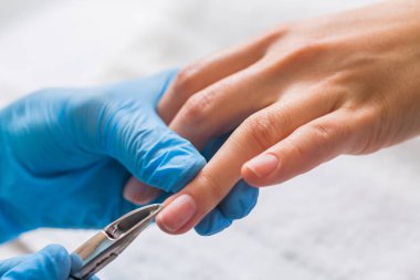 Manikür Spa salonu. El bakımı