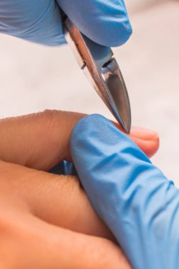 Manikür Spa salonu. El bakımı