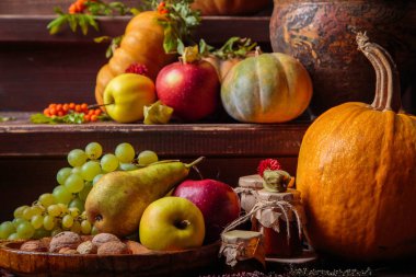 Balkabaklarıyla sonbahar sakin bir hayat