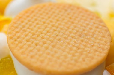 kek portre. Lezzetli yemekler.