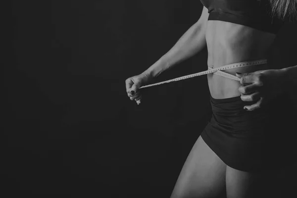 화려한 여성, 운동, 섹시 한 몸매 — 스톡 사진