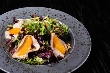 Türkiye'de ve portakal salatası