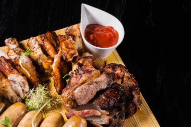 ızgara et farklı türleri