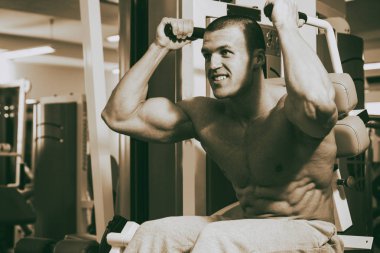 Eğitim karın kasları spor