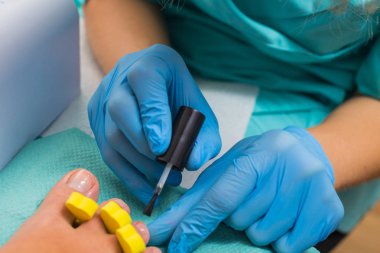 Resmi bir pedikür için