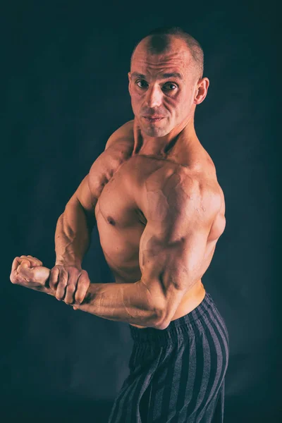 The concept of bodybuilding — Stock Photo, Image