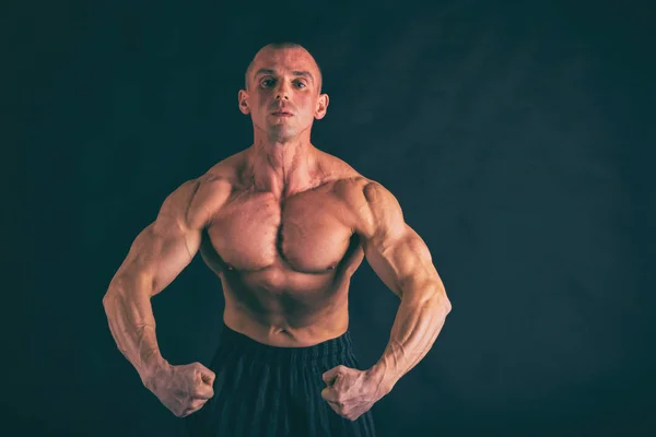 Begreppet bodybuilding — Stockfoto