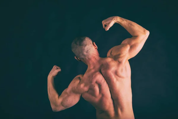 Begreppet bodybuilding — Stockfoto