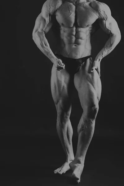 Hintergrund zum Thema Bodybuilding — Stockfoto