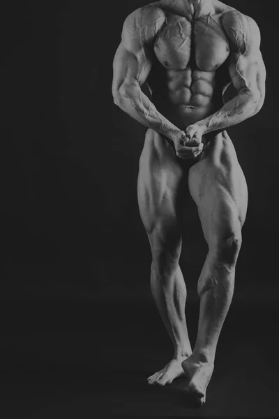 Background on the topic of bodybuilding — Stock Photo, Image