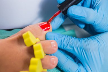 Resmi bir pedikür için