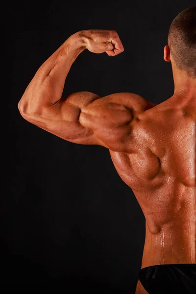 Část svalové mužského těla — Stock fotografie