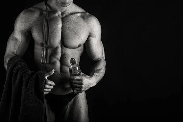 Contesto sul tema del bodybuilding — Foto Stock