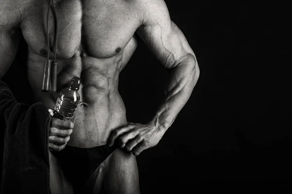 Achtergrondinformatie over het onderwerp van bodybuilding — Stockfoto