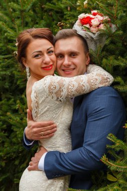 Düğün, yürüyüş, damat ve gelin