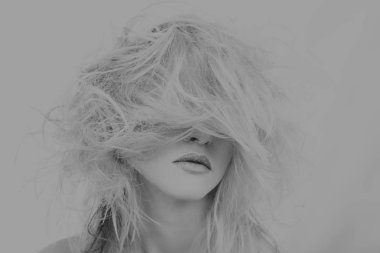 Sarışın. Fotoğraf tarzı güzellik moda