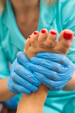 Pedikür sırasında peeling