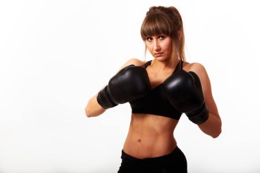 Bir kızın güzel atletik rakam 