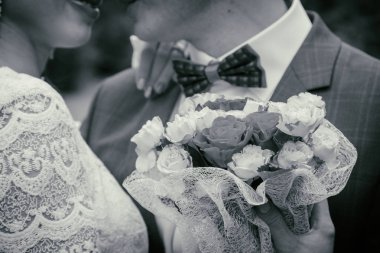 düğün. Gelin ve damat