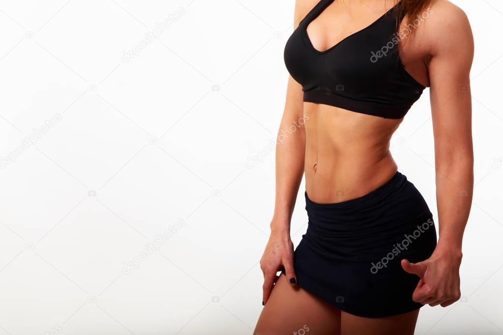 Body Beautiful athletic girl