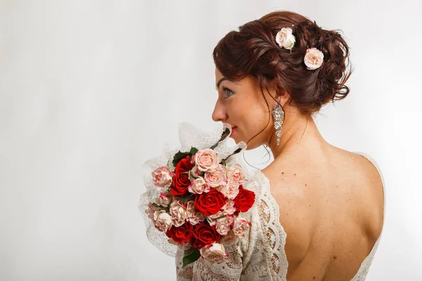Bilder på ett tema bröllop — Stockfoto