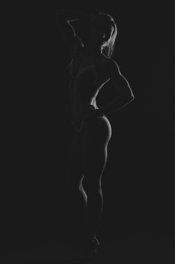 kabartma, kas fitness kız