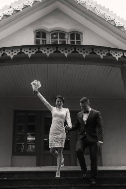 Bir tema düğün fotoğrafları