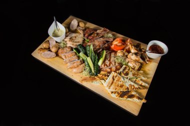 Çeşitli farklı ızgara et