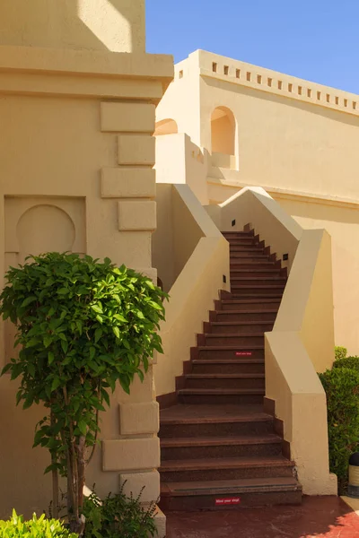 Domy v arabském stylu. Architektura ve východním stylu — Stock fotografie