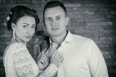 Bir tema düğün fotoğrafları