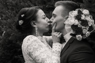 Bir tema düğün fotoğrafları