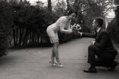 Bir tema düğün fotoğrafları