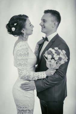 Bir tema düğün fotoğrafları