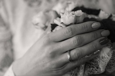 düğün. Gelin ve damat