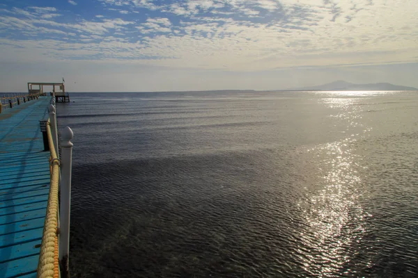 Vackra röda havet. Naturens skönhet. — Stockfoto