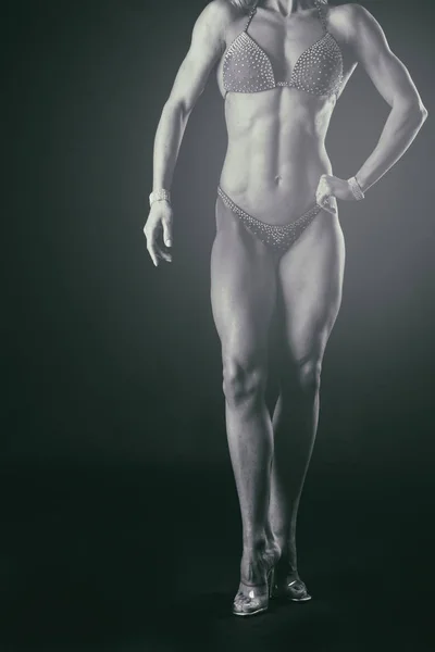 Kvinnors fitness, vacker flicka — Stockfoto