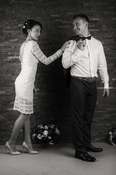 Wedding. bride and groom — Stock Photo, Image