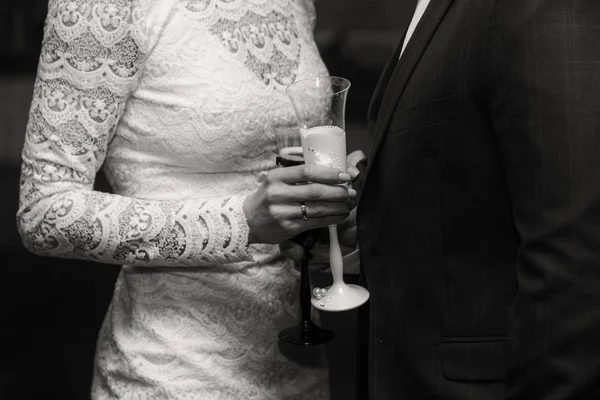 Foto su un matrimonio a tema — Foto Stock