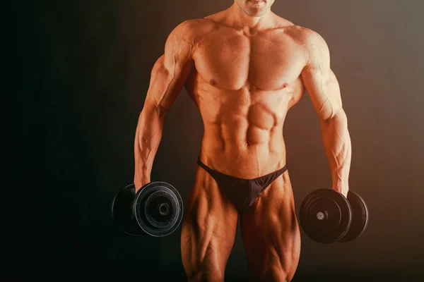 Contesto sul tema del bodybuilding — Foto Stock