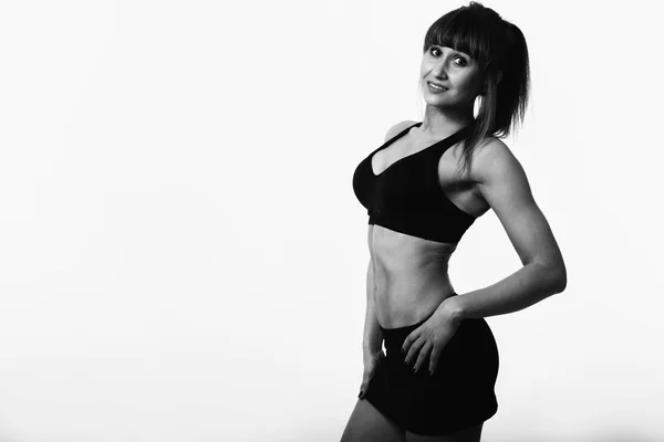 Schöner Körper Fitness Mädchen — Stockfoto
