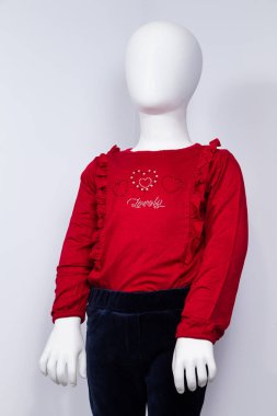 Çocuk giyim mağazası. Vinnitsa, Ukrayna 05/01/17