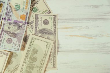 Yüz dolarlık banknotlar ile arka plan