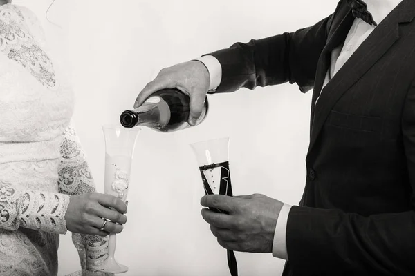 Fotos sobre um casamento de tema — Fotografia de Stock
