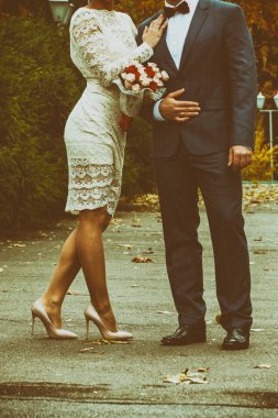 Bir tema düğün fotoğrafları