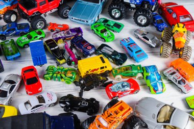 oyuncak model arabalar, arka plan