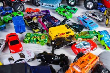 oyuncak model arabalar, arka plan