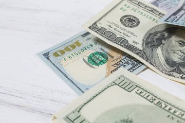 Yüz dolarlık banknotların arka planı