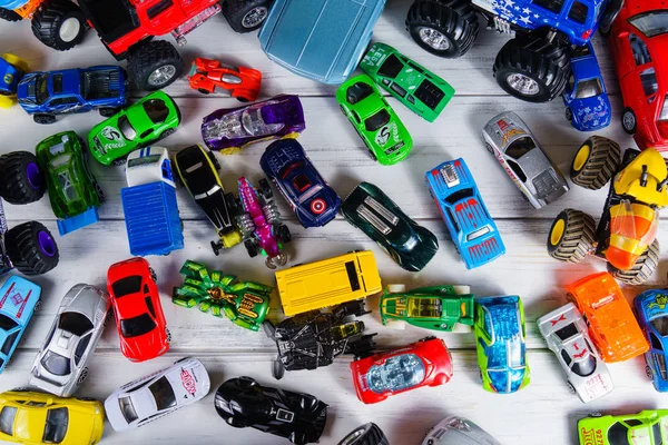 Modellino di auto giocattolo, sfondo — Foto Stock