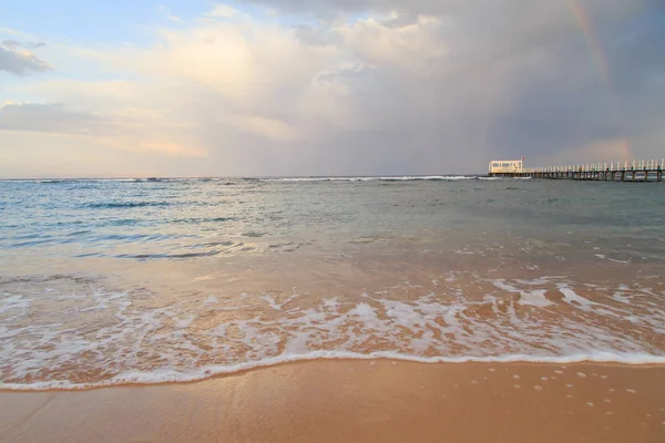 Концепція подорожей, красиве море — стокове фото