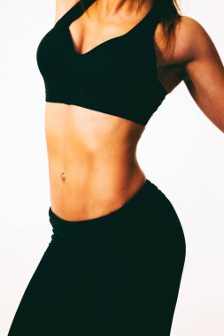 güzel spor şekil hafif bir arka plan üzerinde.